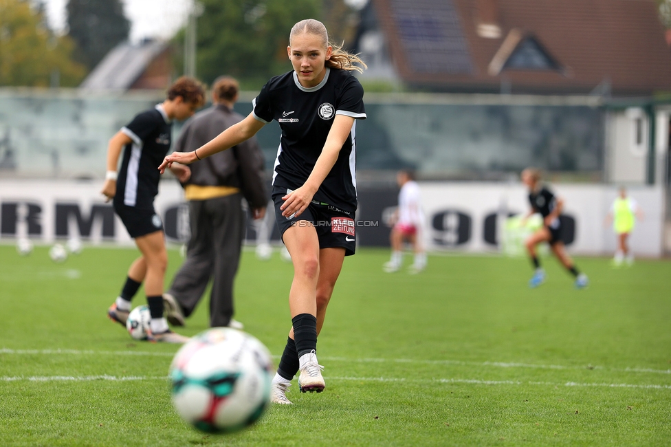 Sturm Damen - Neulengbach
OEFB Frauen Bundesliga, 7. Runde, SK Sturm Graz Damen - USV Neulengbach, Trainingszentrum Messendorf, 27.09.2025. 

Foto zeigt Lena Breznik (Sturm Damen)
