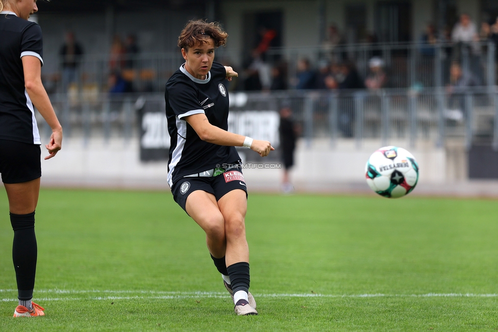 Sturm Damen - Neulengbach
OEFB Frauen Bundesliga, 7. Runde, SK Sturm Graz Damen - USV Neulengbach, Trainingszentrum Messendorf, 27.09.2025. 

Foto zeigt Leonie Christin Tragl (Sturm Damen)
