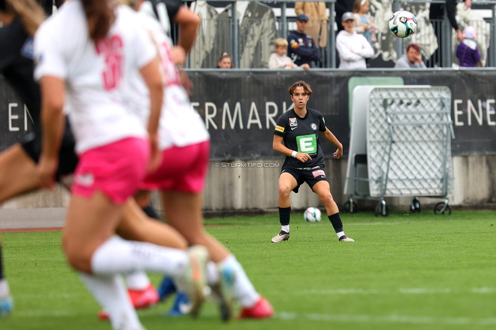 Sturm Damen - Neulengbach
OEFB Frauen Bundesliga, 7. Runde, SK Sturm Graz Damen - USV Neulengbach, Trainingszentrum Messendorf, 27.09.2025. 

Foto zeigt Leonie Christin Tragl (Sturm Damen)
