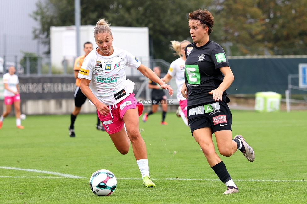 Sturm Damen - Neulengbach
OEFB Frauen Bundesliga, 7. Runde, SK Sturm Graz Damen - USV Neulengbach, Trainingszentrum Messendorf, 27.09.2025. 

Foto zeigt Leonie Christin Tragl (Sturm Damen)
