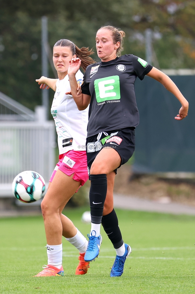 Sturm Damen - Neulengbach
OEFB Frauen Bundesliga, 7. Runde, SK Sturm Graz Damen - USV Neulengbach, Trainingszentrum Messendorf, 27.09.2025. 

Foto zeigt Maria Kunstek (Sturm Damen)
