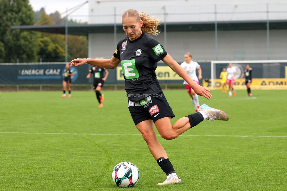 Sturm Damen - Neulengbach
OEFB Frauen Bundesliga, 7. Runde, SK Sturm Graz Damen - USV Neulengbach, Trainingszentrum Messendorf, 27.09.2025. 

Foto zeigt Lena Breznik (Sturm Damen)
