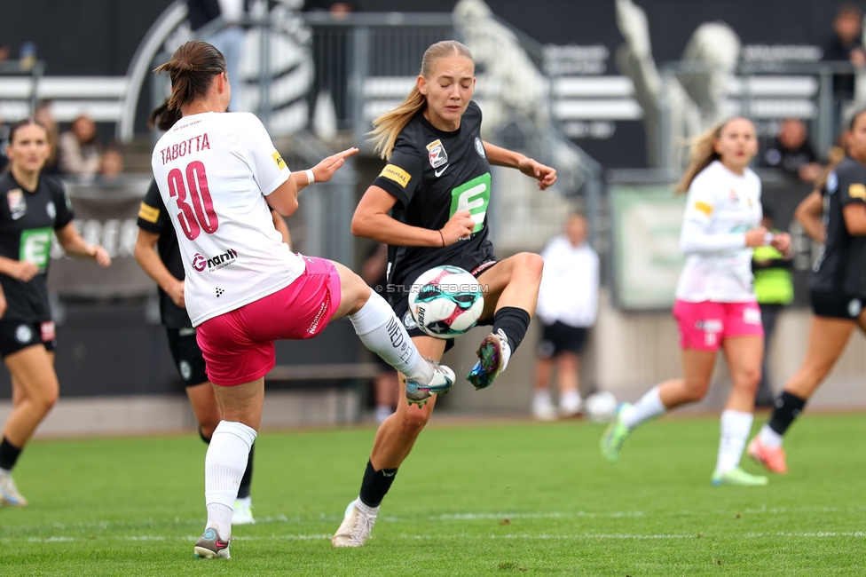 Sturm Damen - Neulengbach
OEFB Frauen Bundesliga, 7. Runde, SK Sturm Graz Damen - USV Neulengbach, Trainingszentrum Messendorf, 27.09.2025. 

Foto zeigt Lena Breznik (Sturm Damen)
