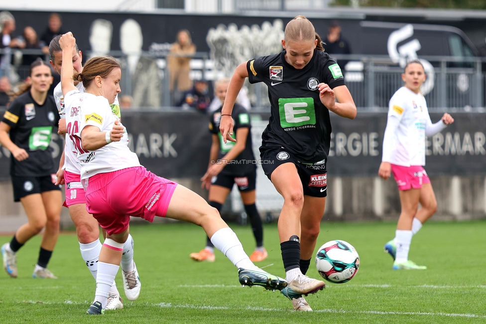 Sturm Damen - Neulengbach
OEFB Frauen Bundesliga, 7. Runde, SK Sturm Graz Damen - USV Neulengbach, Trainingszentrum Messendorf, 27.09.2025. 

Foto zeigt Lena Breznik (Sturm Damen)
