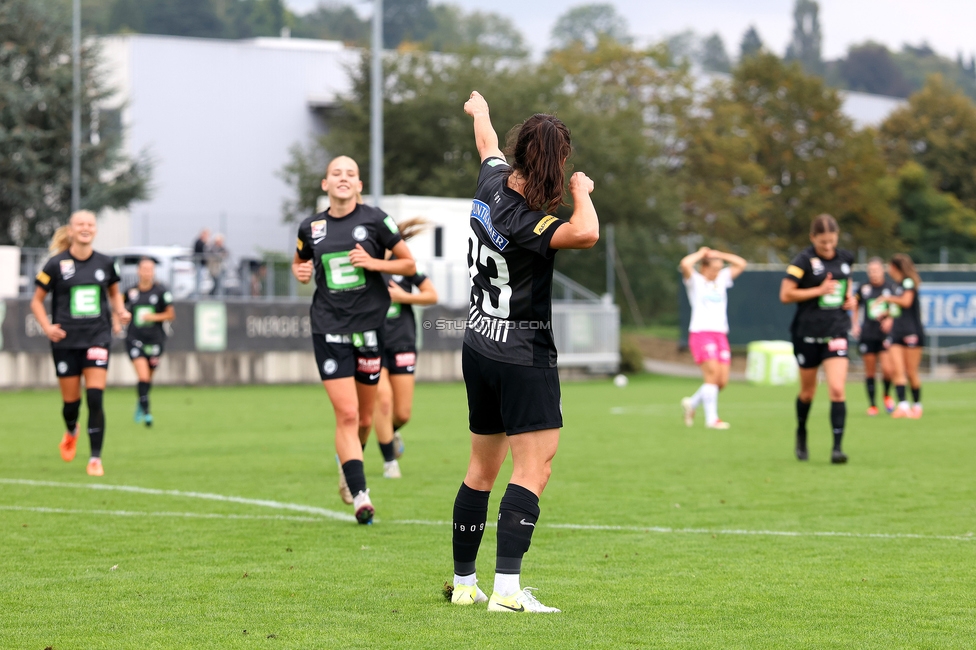 Sturm Damen - Neulengbach
OEFB Frauen Bundesliga, 7. Runde, SK Sturm Graz Damen - USV Neulengbach, Trainingszentrum Messendorf, 27.09.2025. 

Foto zeigt Zala Kustrin (Sturm Damen)

