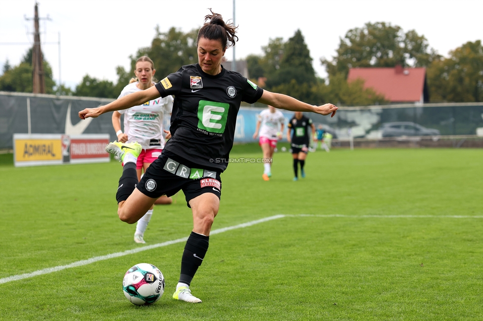 Sturm Damen - Neulengbach
OEFB Frauen Bundesliga, 7. Runde, SK Sturm Graz Damen - USV Neulengbach, Trainingszentrum Messendorf, 27.09.2025. 

Foto zeigt Zala Kustrin (Sturm Damen)

