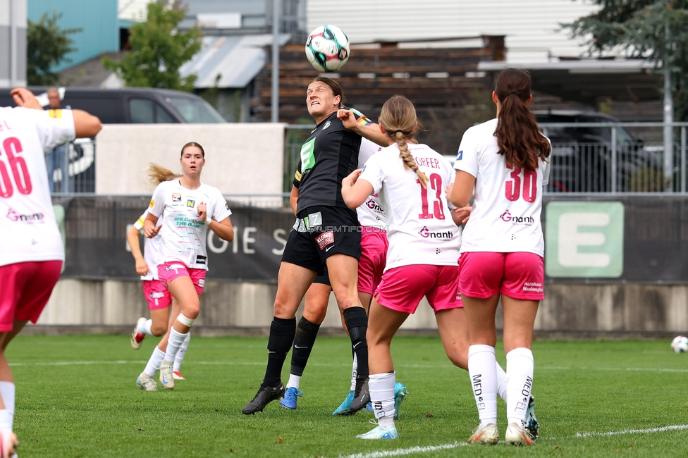 Sturm Damen - Neulengbach
OEFB Frauen Bundesliga, 7. Runde, SK Sturm Graz Damen - USV Neulengbach, Trainingszentrum Messendorf, 27.09.2025. 

Foto zeigt Sophie Maierhofer (Sturm Damen)
