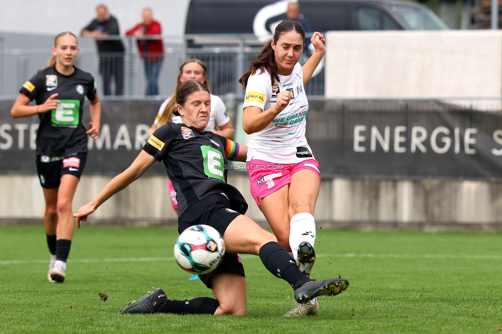 Sturm Damen - Neulengbach
OEFB Frauen Bundesliga, 7. Runde, SK Sturm Graz Damen - USV Neulengbach, Trainingszentrum Messendorf, 27.09.2025. 

Foto zeigt Sophie Maierhofer (Sturm Damen)
