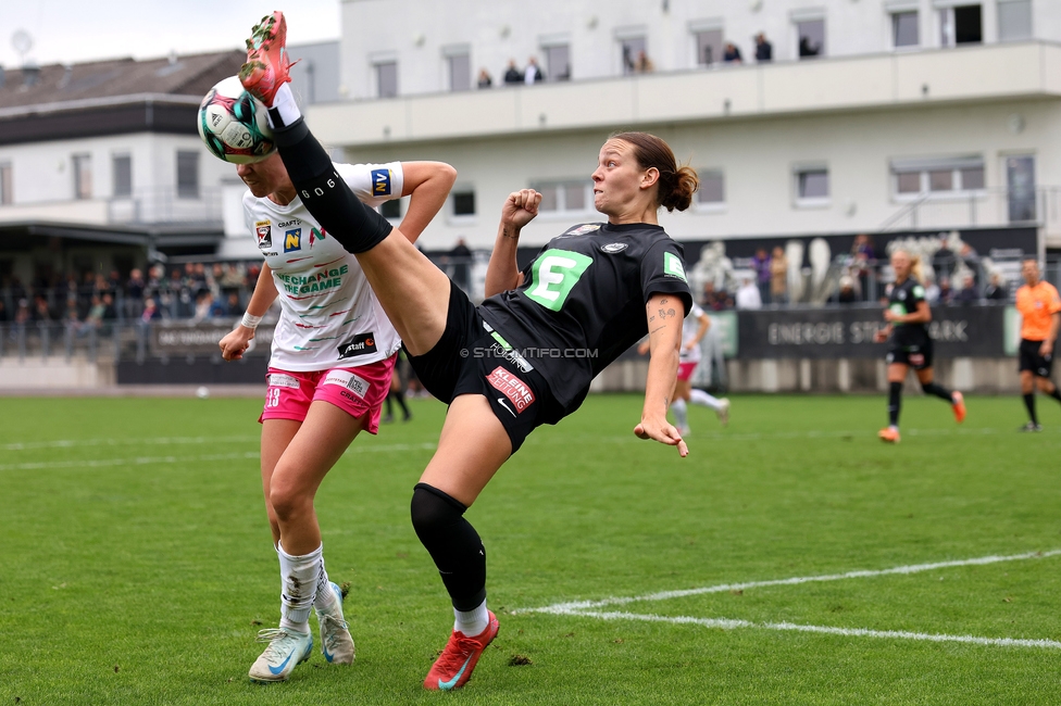 Sturm Damen - Neulengbach
OEFB Frauen Bundesliga, 7. Runde, SK Sturm Graz Damen - USV Neulengbach, Trainingszentrum Messendorf, 27.09.2025. 

Foto zeigt Linda Popofsits (Sturm Damen)
