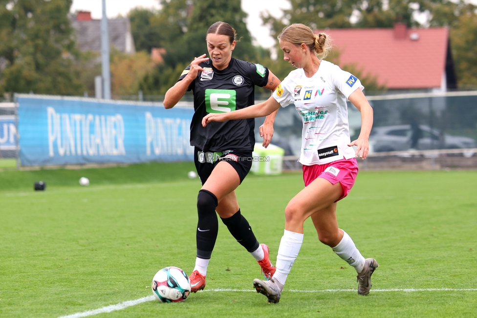 Sturm Damen - Neulengbach
OEFB Frauen Bundesliga, 7. Runde, SK Sturm Graz Damen - USV Neulengbach, Trainingszentrum Messendorf, 27.09.2025. 

Foto zeigt Linda Popofsits (Sturm Damen)
