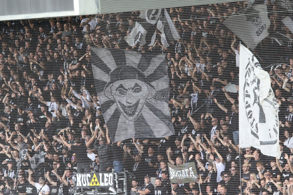 Sturm Graz - Hartberg
Oesterreichische Fussball Bundesliga,8. Runde, SK Sturm Graz - TSV Hartberg, Stadion Liebenau Graz, 28.09.2025. 

Foto zeigt Fans von Sturm
Schlüsselwörter: brigata