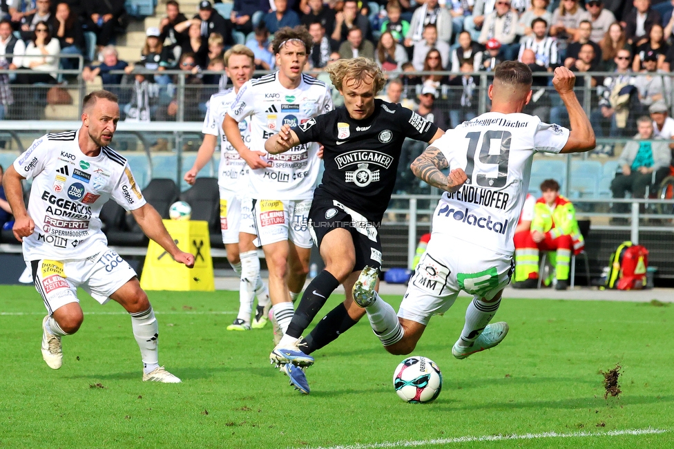 Sturm Graz - Hartberg
Oesterreichische Fussball Bundesliga,8. Runde, SK Sturm Graz - TSV Hartberg, Stadion Liebenau Graz, 28.09.2025. 

Foto zeigt Julius Beck (Sturm)
