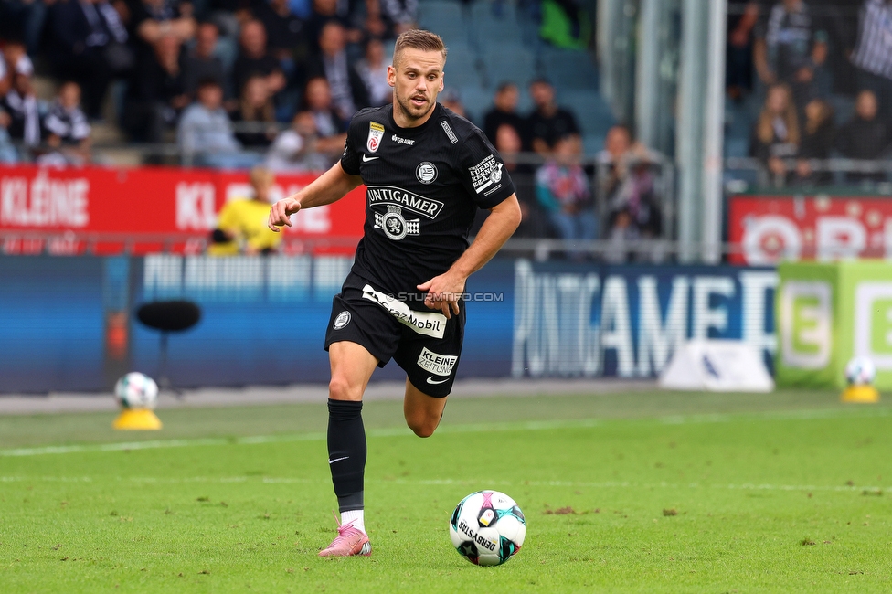 Sturm Graz - Hartberg
Oesterreichische Fussball Bundesliga,8. Runde, SK Sturm Graz - TSV Hartberg, Stadion Liebenau Graz, 28.09.2025. 

Foto zeigt Tomi Horvat (Sturm)
