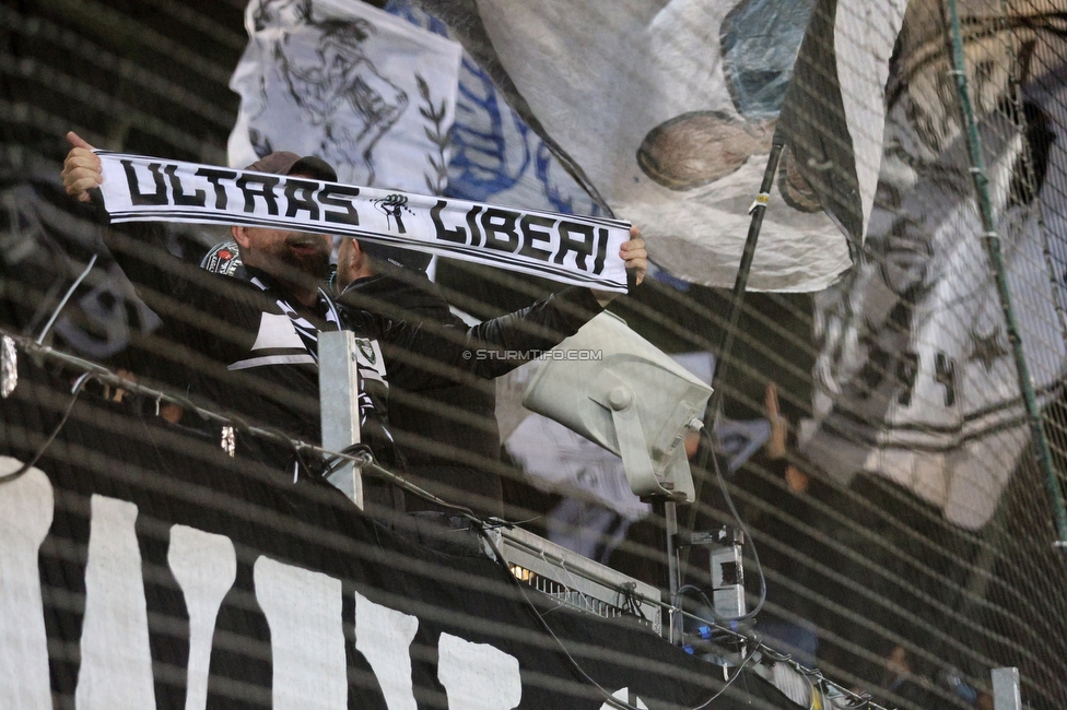 Sturm Graz - Rangers
UEFA Europa League Gruppenphase 2. Spieltag, SK Sturm Graz - Glasgow Rangers, Stadion Liebenau Graz, 02.10.2025. 

Foto zeigt Fans von Sturm
Schlüsselwörter: jewels