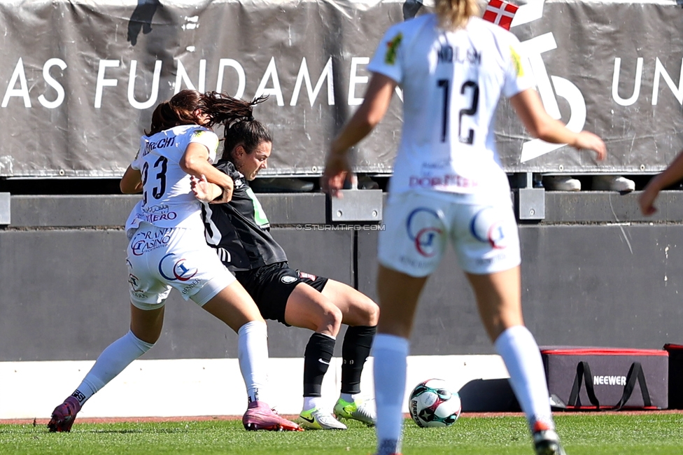 Sturm Damen - Altach
OEFB Frauen Bundesliga, 9. Runde, SK Sturm Graz Damen - SCR Altach, Trainingszentrum Messendorf, 12.10.2025. 

Foto zeigt Zala Kustrin (Sturm Damen)
