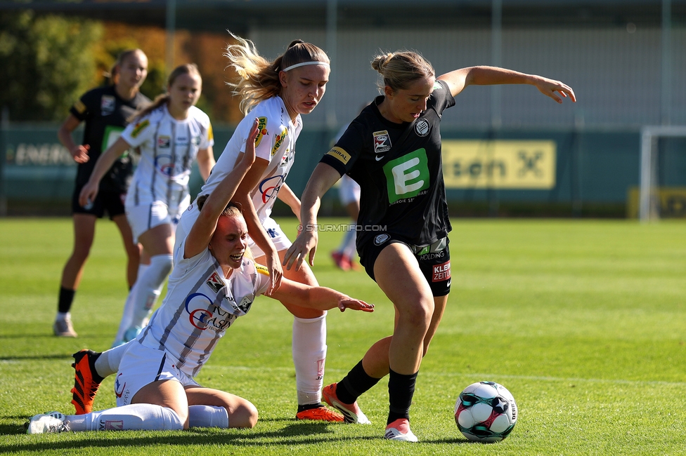 Sturm Damen - Altach
OEFB Frauen Bundesliga, 9. Runde, SK Sturm Graz Damen - SCR Altach, Trainingszentrum Messendorf, 12.10.2025. 

Foto zeigt Elisabeth Brandl (Sturm Damen)
