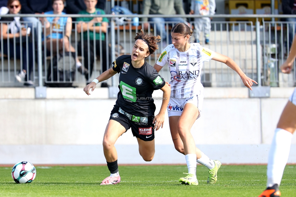 Sturm Damen - Altach
OEFB Frauen Bundesliga, 9. Runde, SK Sturm Graz Damen - SCR Altach, Trainingszentrum Messendorf, 12.10.2025. 

Foto zeigt Leonie Christin Tragl (Sturm Damen)
