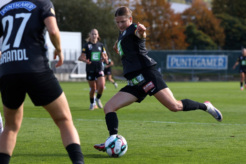 Sturm Damen - Altach
OEFB Frauen Bundesliga, 9. Runde, SK Sturm Graz Damen - SCR Altach, Trainingszentrum Messendorf, 12.10.2025. 

Foto zeigt Sophie Maierhofer (Sturm Damen)
