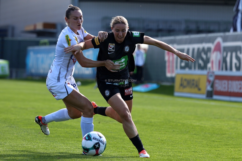 Sturm Damen - Altach
OEFB Frauen Bundesliga, 9. Runde, SK Sturm Graz Damen - SCR Altach, Trainingszentrum Messendorf, 12.10.2025. 

Foto zeigt Elisabeth Brandl (Sturm Damen)
