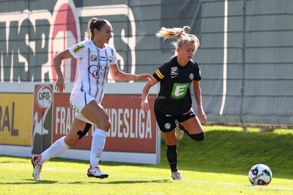 Sturm Damen - Altach
OEFB Frauen Bundesliga, 9. Runde, SK Sturm Graz Damen - SCR Altach, Trainingszentrum Messendorf, 12.10.2025. 

Foto zeigt Sandra Jakobsen (Sturm Damen)
