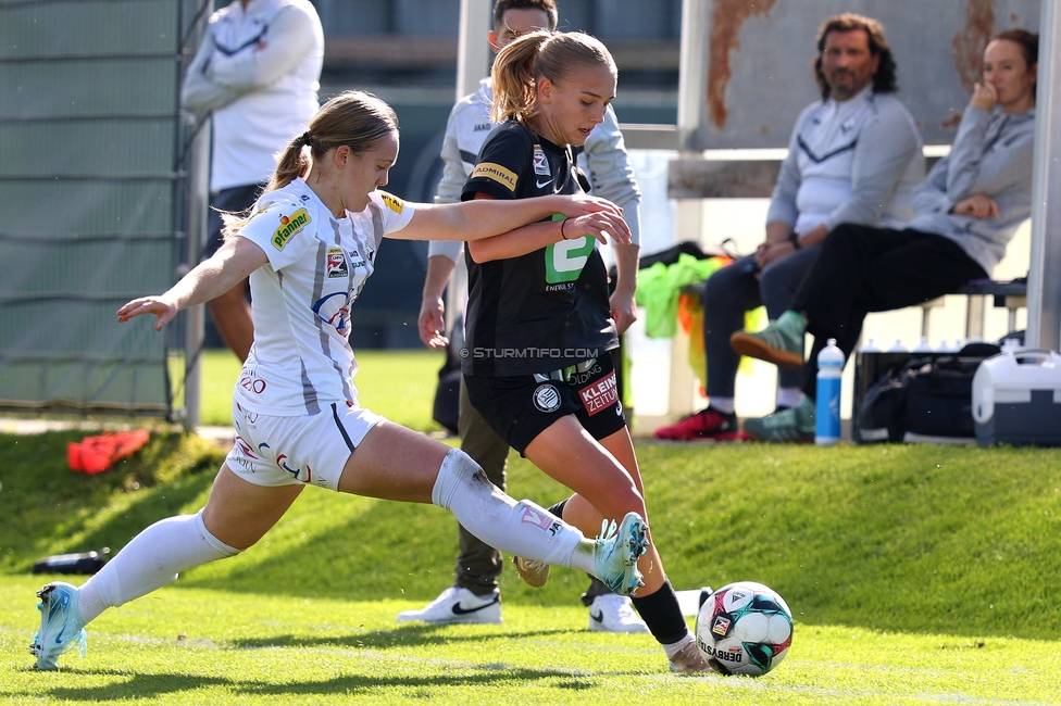 Sturm Damen - Altach
OEFB Frauen Bundesliga, 9. Runde, SK Sturm Graz Damen - SCR Altach, Trainingszentrum Messendorf, 12.10.2025. 

Foto zeigt Lena Breznik (Sturm Damen)
