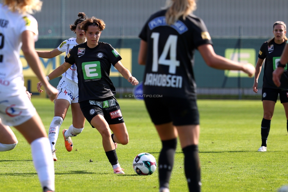 Sturm Damen - Altach
OEFB Frauen Bundesliga, 9. Runde, SK Sturm Graz Damen - SCR Altach, Trainingszentrum Messendorf, 12.10.2025. 

Foto zeigt Leonie Christin Tragl (Sturm Damen)
