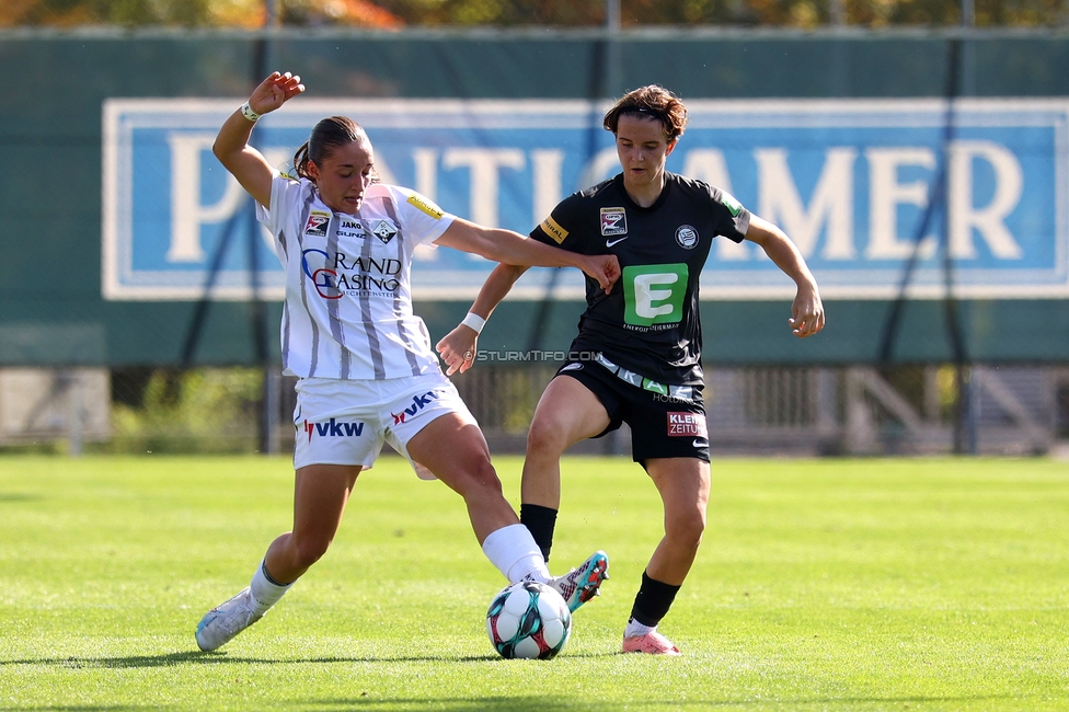 Sturm Damen - Altach
OEFB Frauen Bundesliga, 9. Runde, SK Sturm Graz Damen - SCR Altach, Trainingszentrum Messendorf, 12.10.2025. 

Foto zeigt Leonie Christin Tragl (Sturm Damen)
