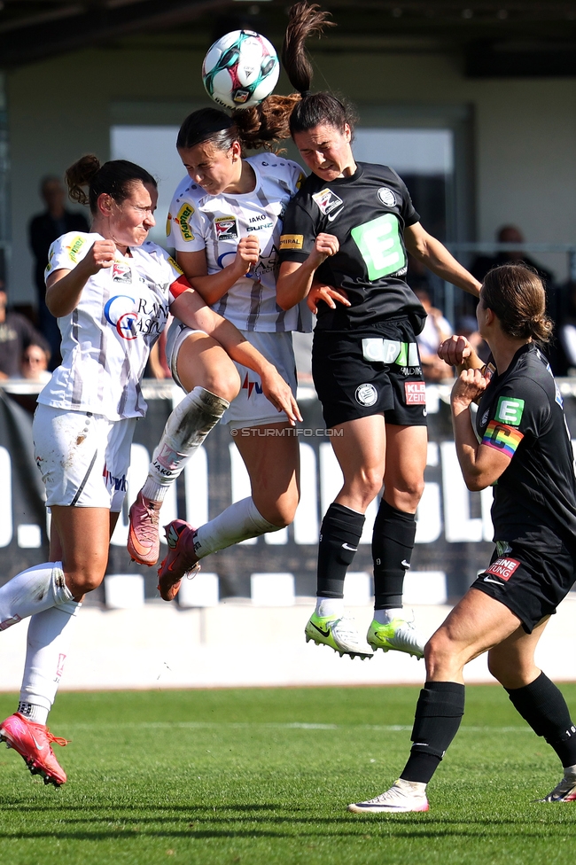 Sturm Damen - Altach
OEFB Frauen Bundesliga, 9. Runde, SK Sturm Graz Damen - SCR Altach, Trainingszentrum Messendorf, 12.10.2025. 

Foto zeigt Zala Kustrin (Sturm Damen)
