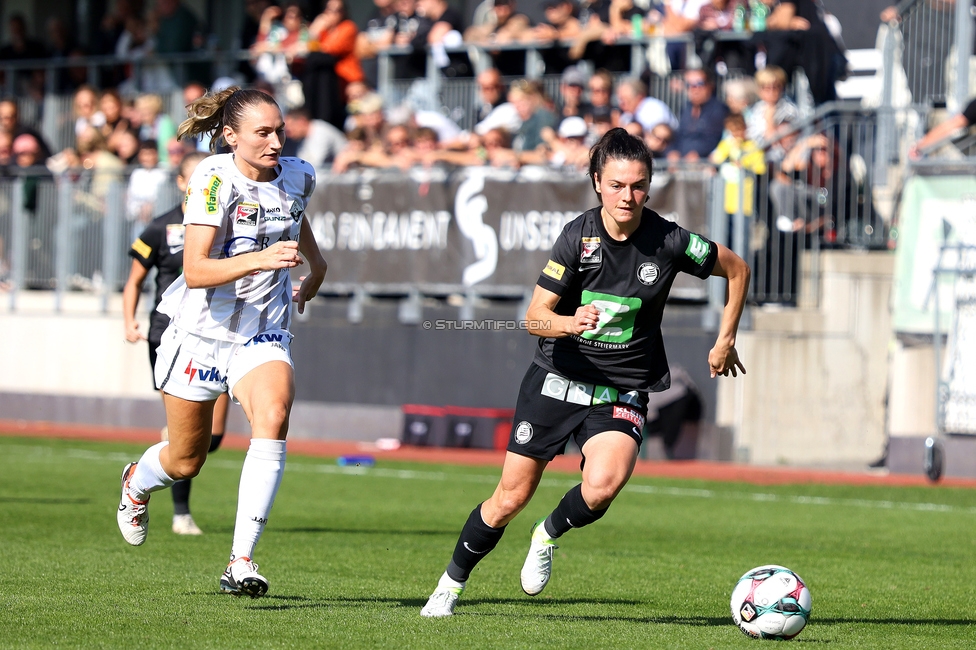 Sturm Damen - Altach
OEFB Frauen Bundesliga, 9. Runde, SK Sturm Graz Damen - SCR Altach, Trainingszentrum Messendorf, 12.10.2025. 

Foto zeigt Zala Kustrin (Sturm Damen)
