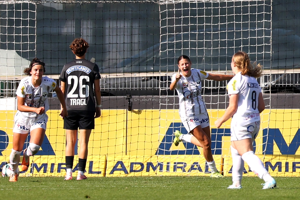 Sturm Damen - Altach
OEFB Frauen Bundesliga, 9. Runde, SK Sturm Graz Damen - SCR Altach, Trainingszentrum Messendorf, 12.10.2025. 

Foto zeigt Leonie Christin Tragl (Sturm Damen)
