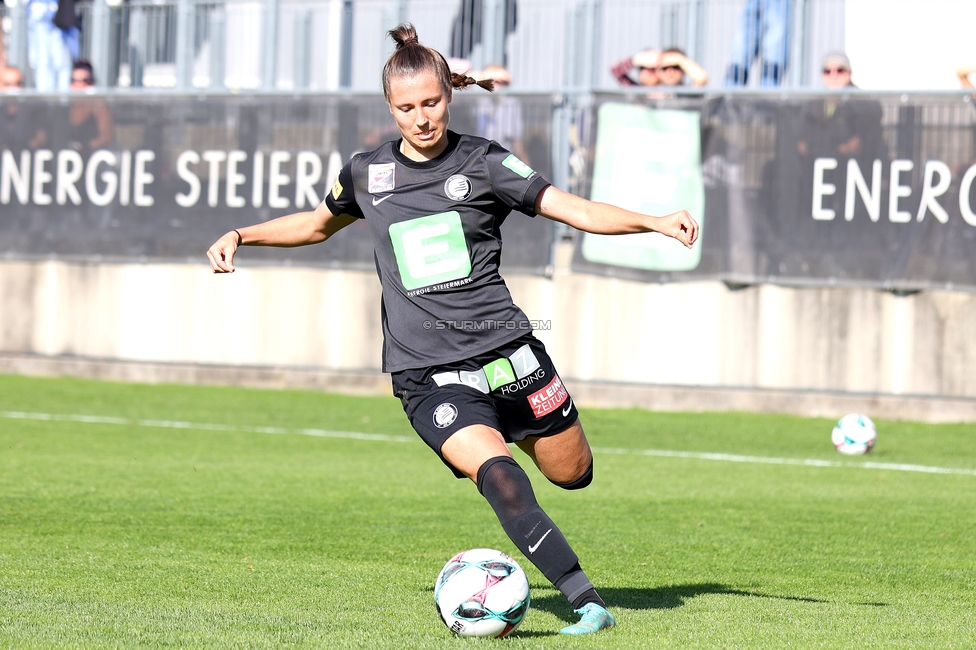 Sturm Damen - Altach
OEFB Frauen Bundesliga, 9. Runde, SK Sturm Graz Damen - SCR Altach, Trainingszentrum Messendorf, 12.10.2025. 

Foto zeigt Stefanie Grossgasteiger (Sturm Damen)
