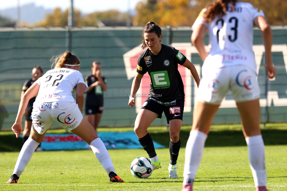 Sturm Damen - Altach
OEFB Frauen Bundesliga, 9. Runde, SK Sturm Graz Damen - SCR Altach, Trainingszentrum Messendorf, 12.10.2025. 

Foto zeigt Zala Kustrin (Sturm Damen)
