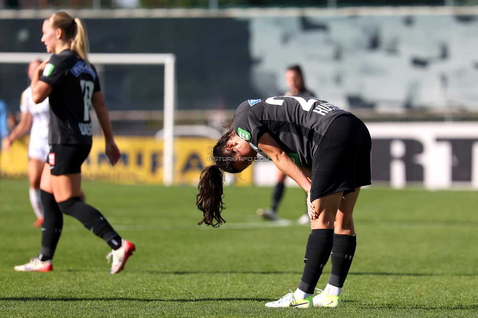 Sturm Damen - Altach
OEFB Frauen Bundesliga, 9. Runde, SK Sturm Graz Damen - SCR Altach, Trainingszentrum Messendorf, 12.10.2025. 

Foto zeigt Stefanie Grossgasteiger (Sturm Damen)
