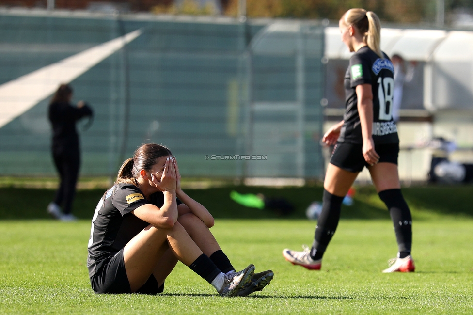 Sturm Damen - Altach
OEFB Frauen Bundesliga, 9. Runde, SK Sturm Graz Damen - SCR Altach, Trainingszentrum Messendorf, 12.10.2025. 

Foto zeigt Marie Spiess (Sturm Damen)
