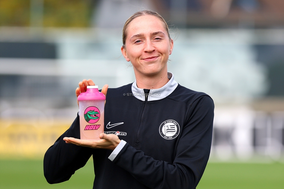 Sturm Damen - LASK
OEFB Frauen Bundesliga, 10. Runde, SK Sturm Graz Damen - LASK, Trainingszentrum Messendorf, 18.10.2025. 

Foto zeigt Elisabeth Brandl (Sturm Damen)
