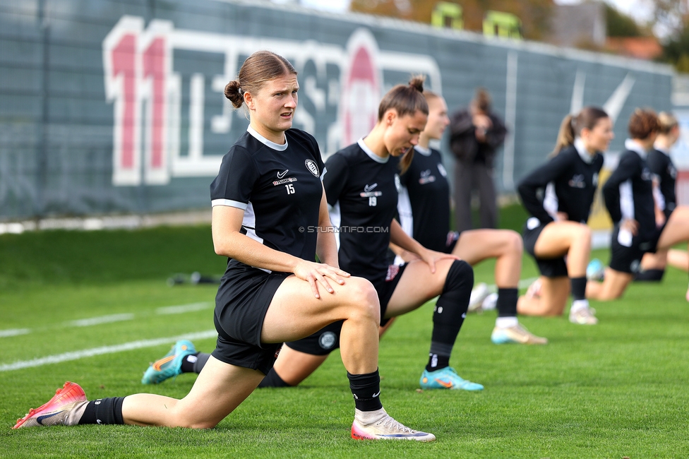 Sturm Damen - LASK
OEFB Frauen Bundesliga, 10. Runde, SK Sturm Graz Damen - LASK, Trainingszentrum Messendorf, 18.10.2025. 

Foto zeigt Sophie Maierhofer (Sturm Damen)
