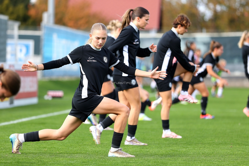 Sturm Damen - LASK
OEFB Frauen Bundesliga, 10. Runde, SK Sturm Graz Damen - LASK, Trainingszentrum Messendorf, 18.10.2025. 

Foto zeigt Lena Breznik (Sturm Damen)
