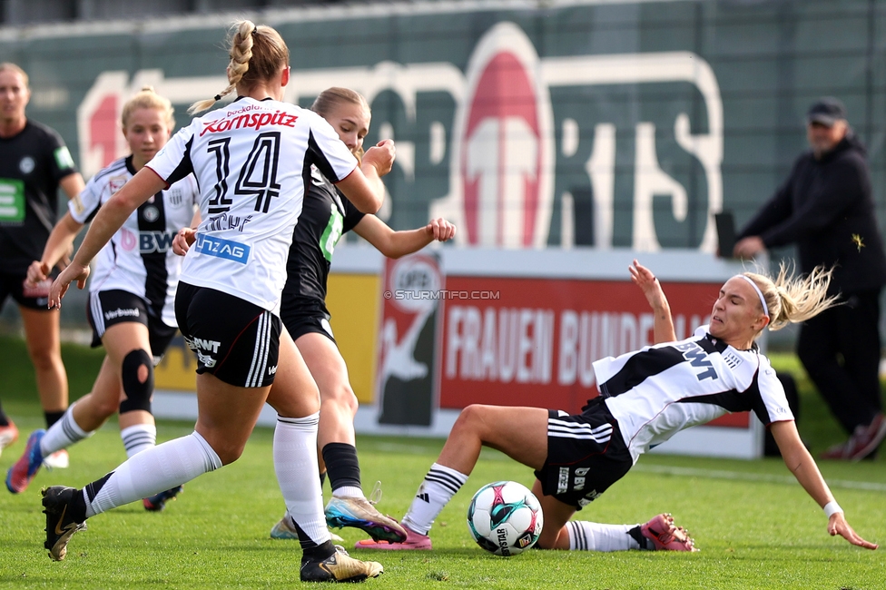 Sturm Damen - LASK
OEFB Frauen Bundesliga, 10. Runde, SK Sturm Graz Damen - LASK, Trainingszentrum Messendorf, 18.10.2025. 

Foto zeigt Lena Breznik (Sturm Damen)
