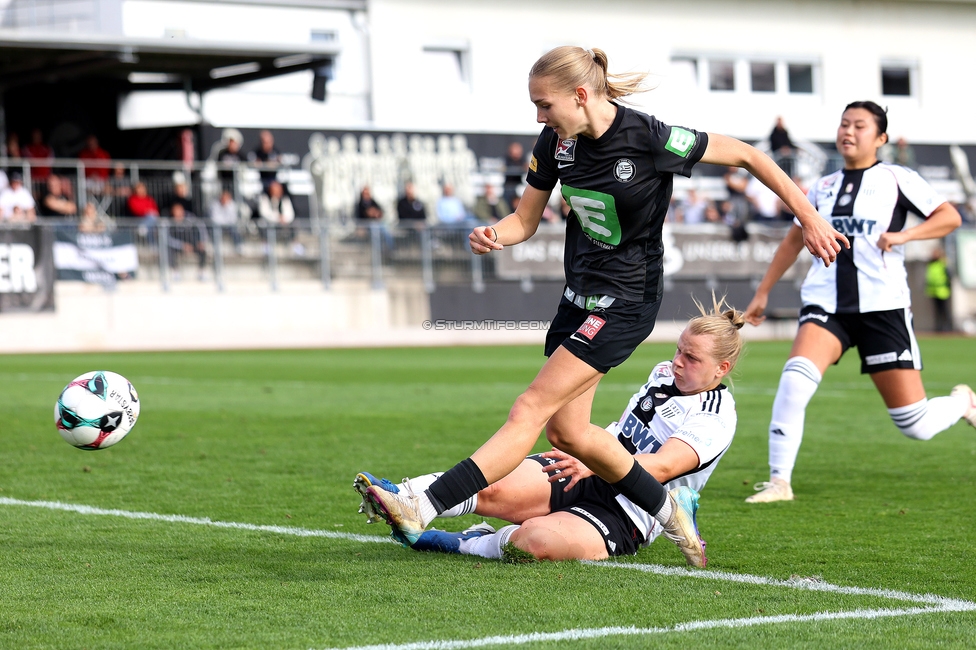 Sturm Damen - LASK
OEFB Frauen Bundesliga, 10. Runde, SK Sturm Graz Damen - LASK, Trainingszentrum Messendorf, 18.10.2025. 

Foto zeigt Lena Breznik (Sturm Damen)

