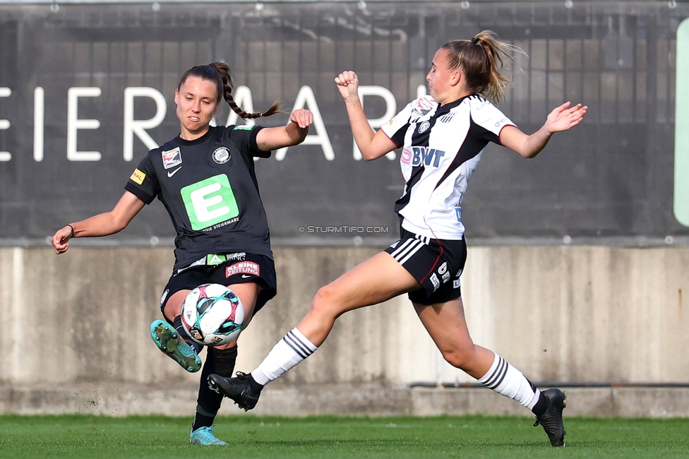 Sturm Damen - LASK
OEFB Frauen Bundesliga, 10. Runde, SK Sturm Graz Damen - LASK, Trainingszentrum Messendorf, 18.10.2025. 

Foto zeigt Stefanie Grossgasteiger (Sturm Damen)
