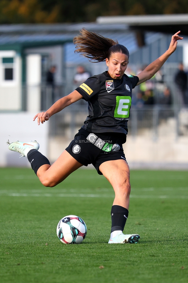 Sturm Damen - LASK
OEFB Frauen Bundesliga, 10. Runde, SK Sturm Graz Damen - LASK, Trainingszentrum Messendorf, 18.10.2025. 

Foto zeigt Ruzika Krajinovic (Sturm Damen)
