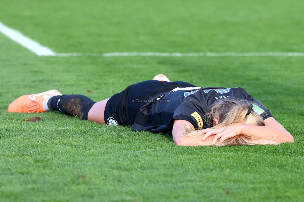 Sturm Damen - LASK
OEFB Frauen Bundesliga, 10. Runde, SK Sturm Graz Damen - LASK, Trainingszentrum Messendorf, 18.10.2025. 

Foto zeigt Sandra Jakobsen (Sturm Damen)
