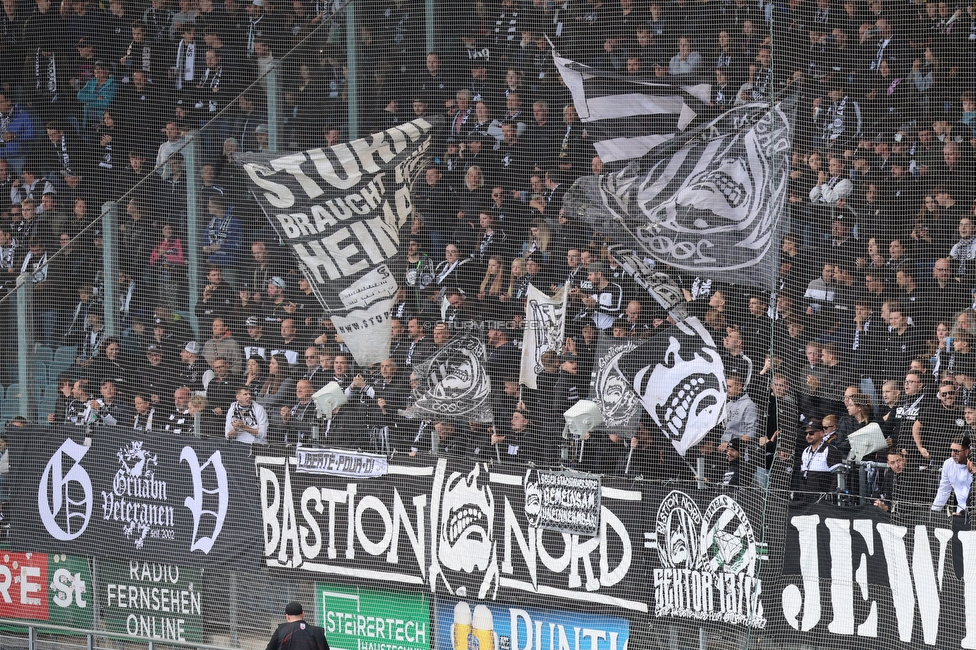 Sturm Graz - Wolfsberg
Oesterreichische Fussball Bundesliga, 11. Runde, SK Sturm Graz - Wolfsberger AC, Stadion Liebenau Graz, 26.10.2025. 

Foto zeigt Fans von Sturm
Schlüsselwörter: bastion
