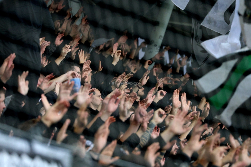 Sturm Graz - Wolfsberg
Oesterreichische Fussball Bundesliga, 11. Runde, SK Sturm Graz - Wolfsberger AC, Stadion Liebenau Graz, 26.10.2025. 

Foto zeigt Fans von Sturm
