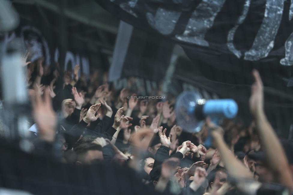 Sturm Graz - Wolfsberg
Oesterreichische Fussball Bundesliga, 11. Runde, SK Sturm Graz - Wolfsberger AC, Stadion Liebenau Graz, 26.10.2025. 

Foto zeigt Fans von Sturm
