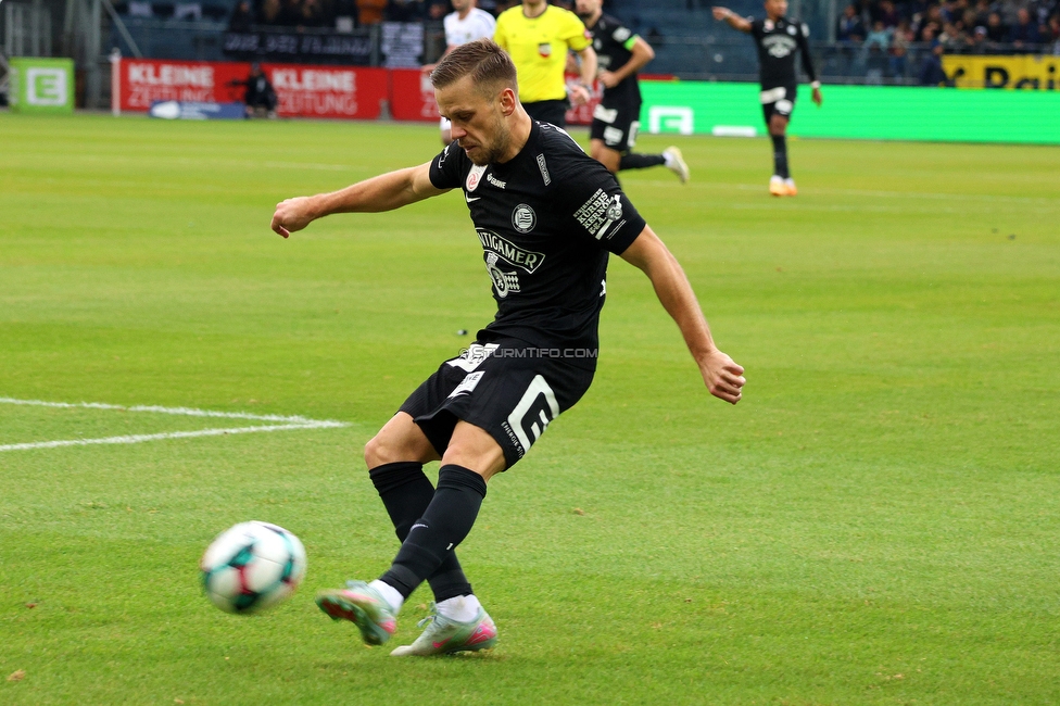 Sturm Graz - Wolfsberg
Oesterreichische Fussball Bundesliga, 11. Runde, SK Sturm Graz - Wolfsberger AC, Stadion Liebenau Graz, 26.10.2025. 

Foto zeigt Tomi Horvat (Sturm)
