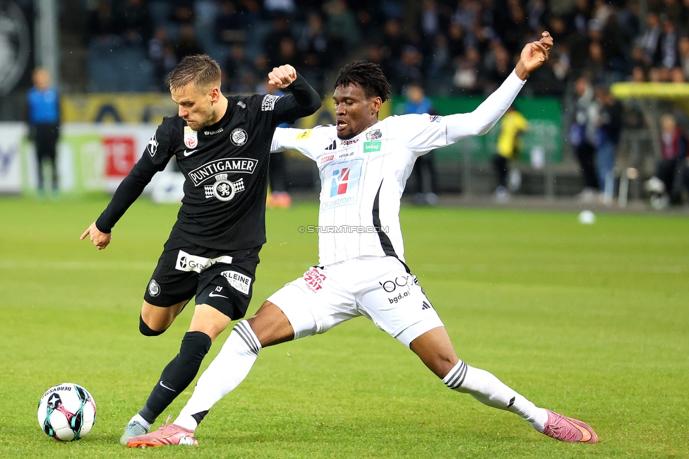 Sturm Graz - Wolfsberg
Oesterreichische Fussball Bundesliga, 11. Runde, SK Sturm Graz - Wolfsberger AC, Stadion Liebenau Graz, 26.10.2025. 

Foto zeigt Tomi Horvat (Sturm)
