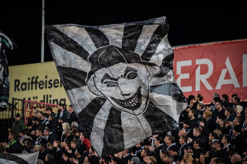 Admira - Sturm Graz
OEFB Cup Achtelfinale, Admira Wacker - SK Sturm Graz, Stadion Suedstadt Maria Enzersdorf, 29.10.2025. 

Foto zeigt Fans von Sturm
