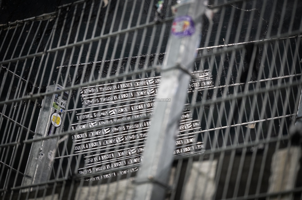 Rapid Wien - Sturm Graz
Oesterreichische Fussball Bundesliga, 12. Runde, SK Rapid Wien - SK Sturm Graz, Weststadion Wien, 02.11.2025. 

Foto zeigt Fans von Sturm
