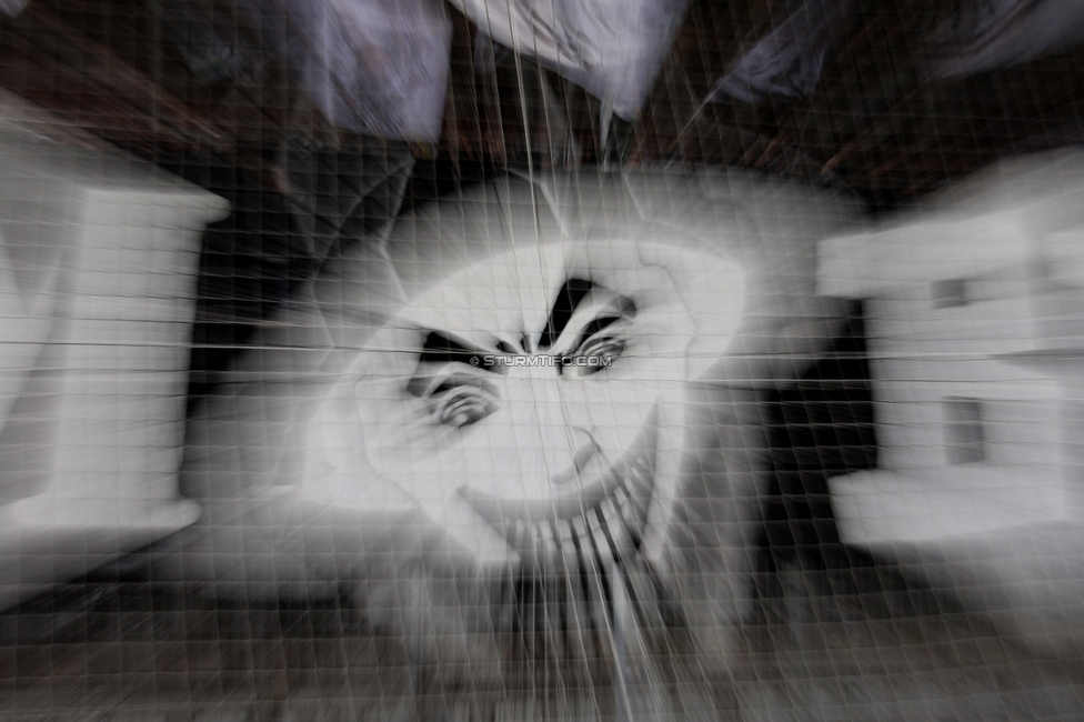 Sturm Graz - Nottingham
UEFA Europa League Gruppenphase 4. Spieltag, SK Sturm Graz - Nottingham Forest, Stadion Liebenau Graz, 06.11.2025. 

Foto zeigt Fans von Sturm
Schlüsselwörter: brigata